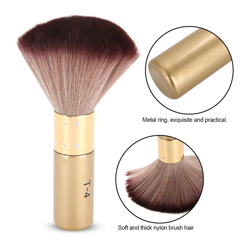 woobles Shaving Powder, Soft Hair Brush, Professional Hairdressing Neck Duster Clean Haircut Salon Barber Tool - Image 5